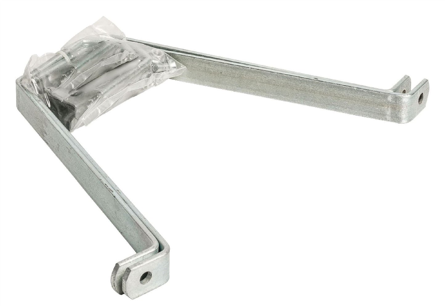 Konig Galvanised steel mast wall mount set 28cm