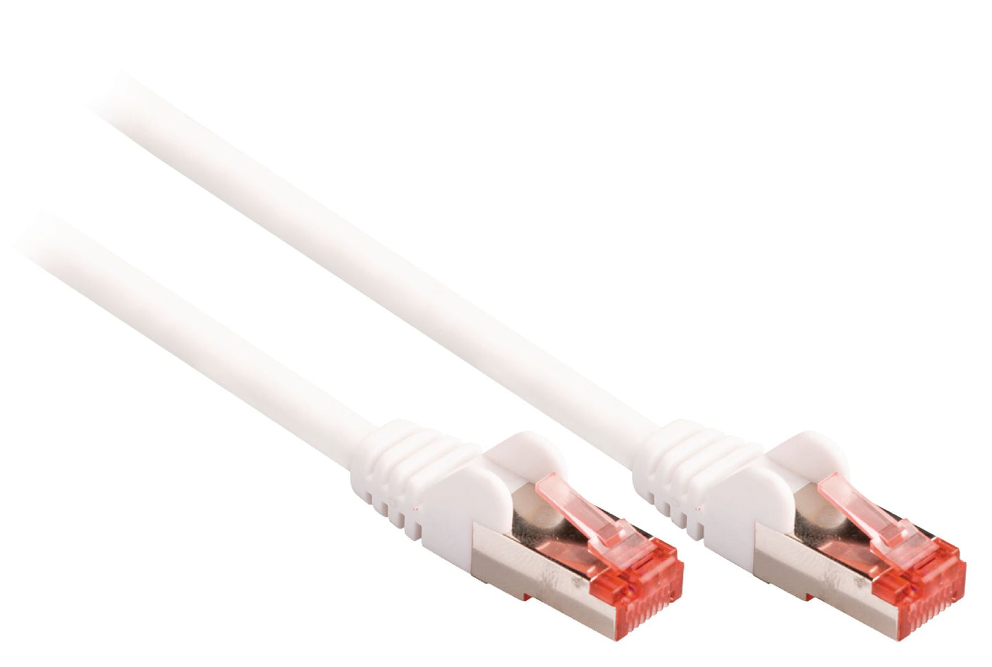 Valueline CAT6 S/FTP Network Cable RJ45 (8P8C) Male to RJ45 (8P8C) Male 2m White