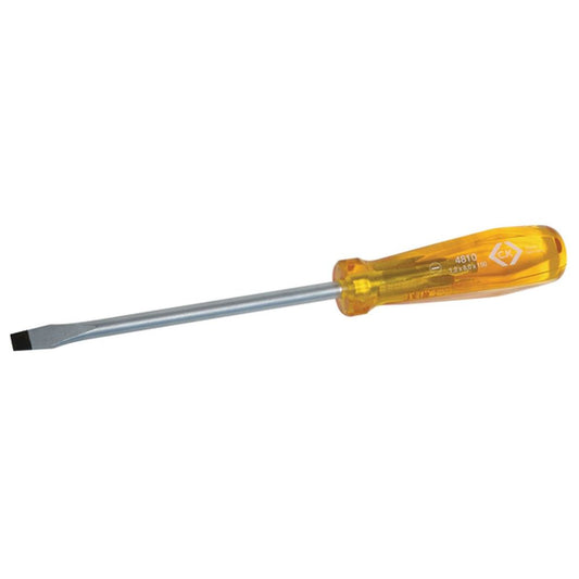 CK Tools HDClassic Flared Tip Screwdriver Slotted 6x100mm T4810 04