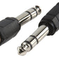 Valueline Adapter plug 6.35mm plug to 3.5mm stereo socket