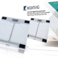 Konig Digital Weighing personal scale (High precision "strain-gauge" sensor)