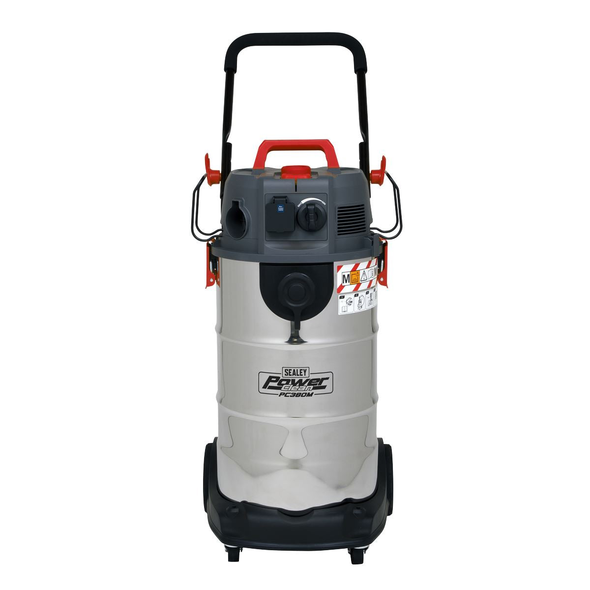 Sealey Vacuum Cleaner Industrial Dust-Free Wet/Dry 38L 1500W/230V PC380M