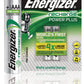 Energizer Rechargeable NiMH Battery AAA 1.2V Power Plus 700mAh 2-Blister