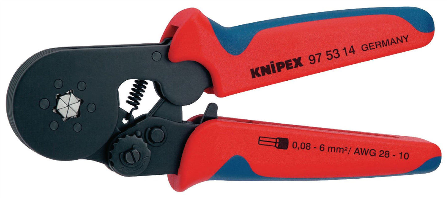 Knipex Self-adjusting crimping plier for end sleeves