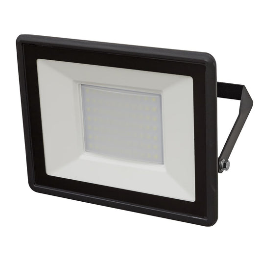 Sealey Extra Slim Floodlight with Wall Bracket 50W SMD LED 230V LED113
