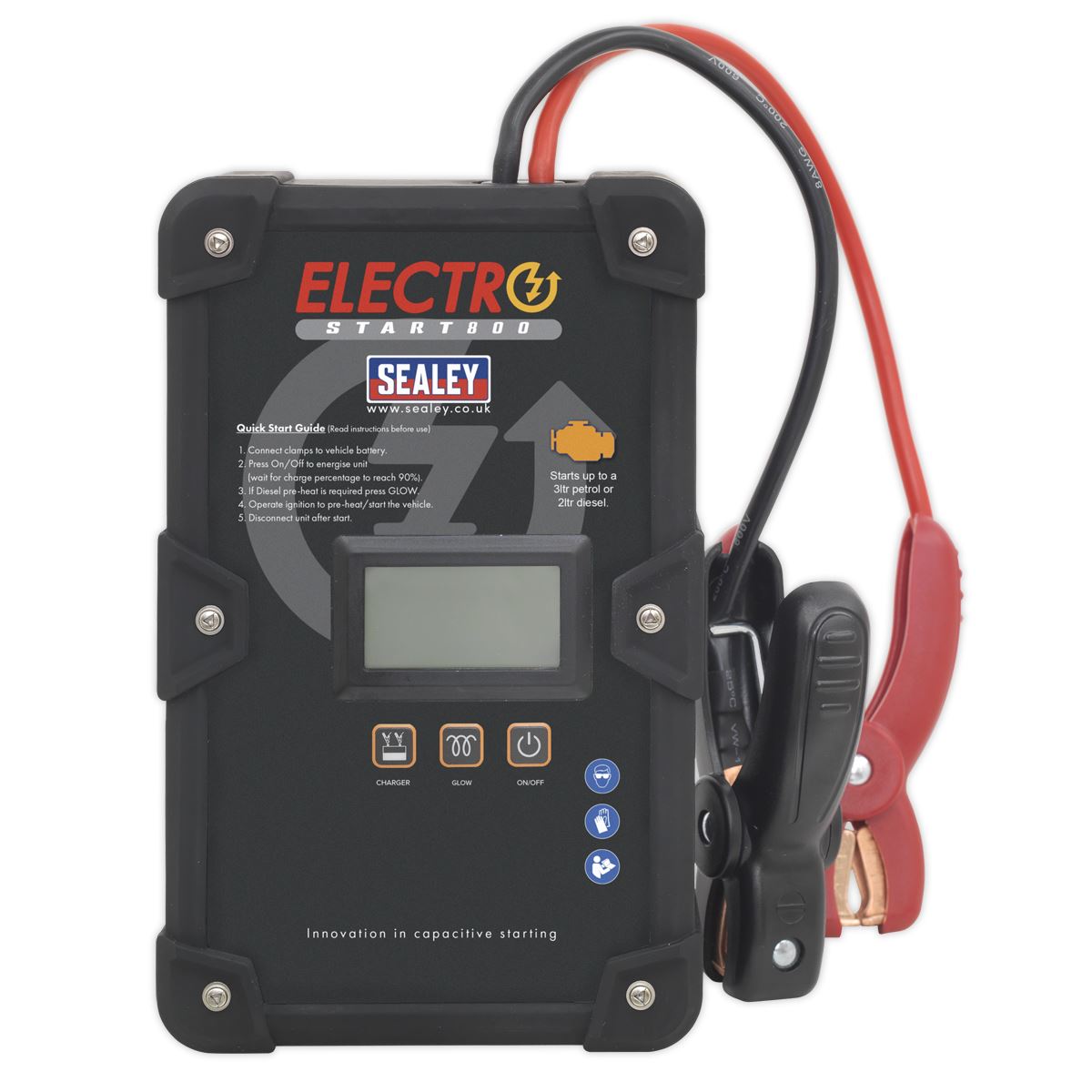 Sealey ElectroStart Batteryless Power Start 800A 12V E/START800