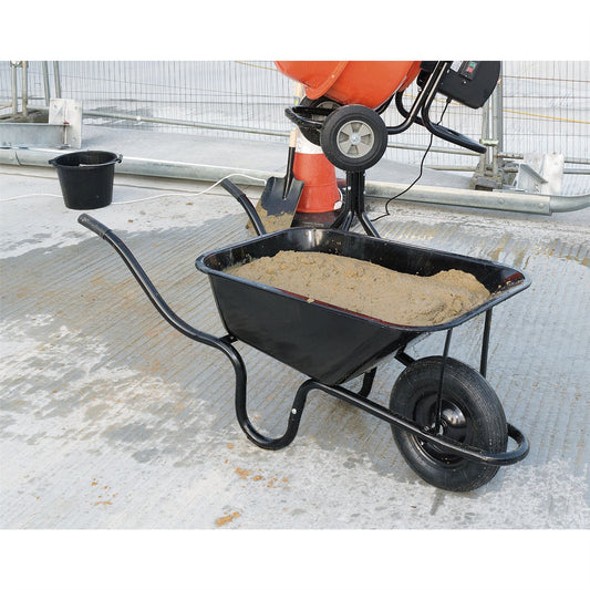 Draper Metal Tray Contractors Wheelbarrow (85L) BWB