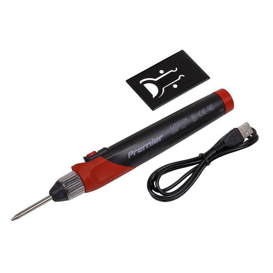 Sealey Lithium-ion Rechargeable Soldering Iron 12W SDL10