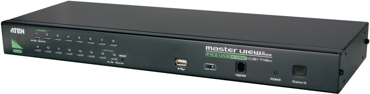 Aten 16-Port KVM Switch Black CS1716A-AT-G