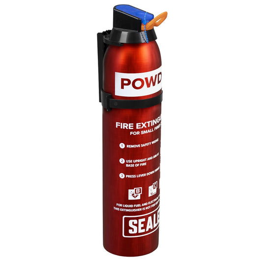 Sealey Fire Extinguisher 0.6kg Dry Powder - Disposable SDPE006D