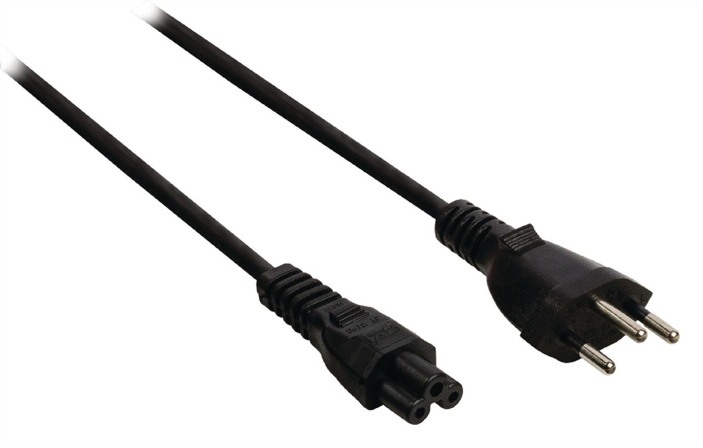 Valueline Power cable Swiss plug male to IEC-320-C5 5m black