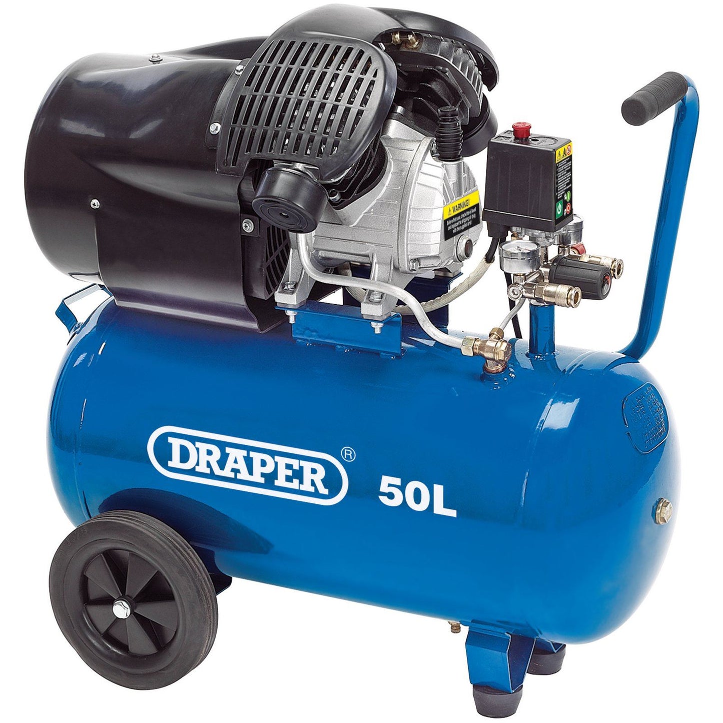 Draper Air Compressor, 50L, 2.2kW DA50/412TV - 29355