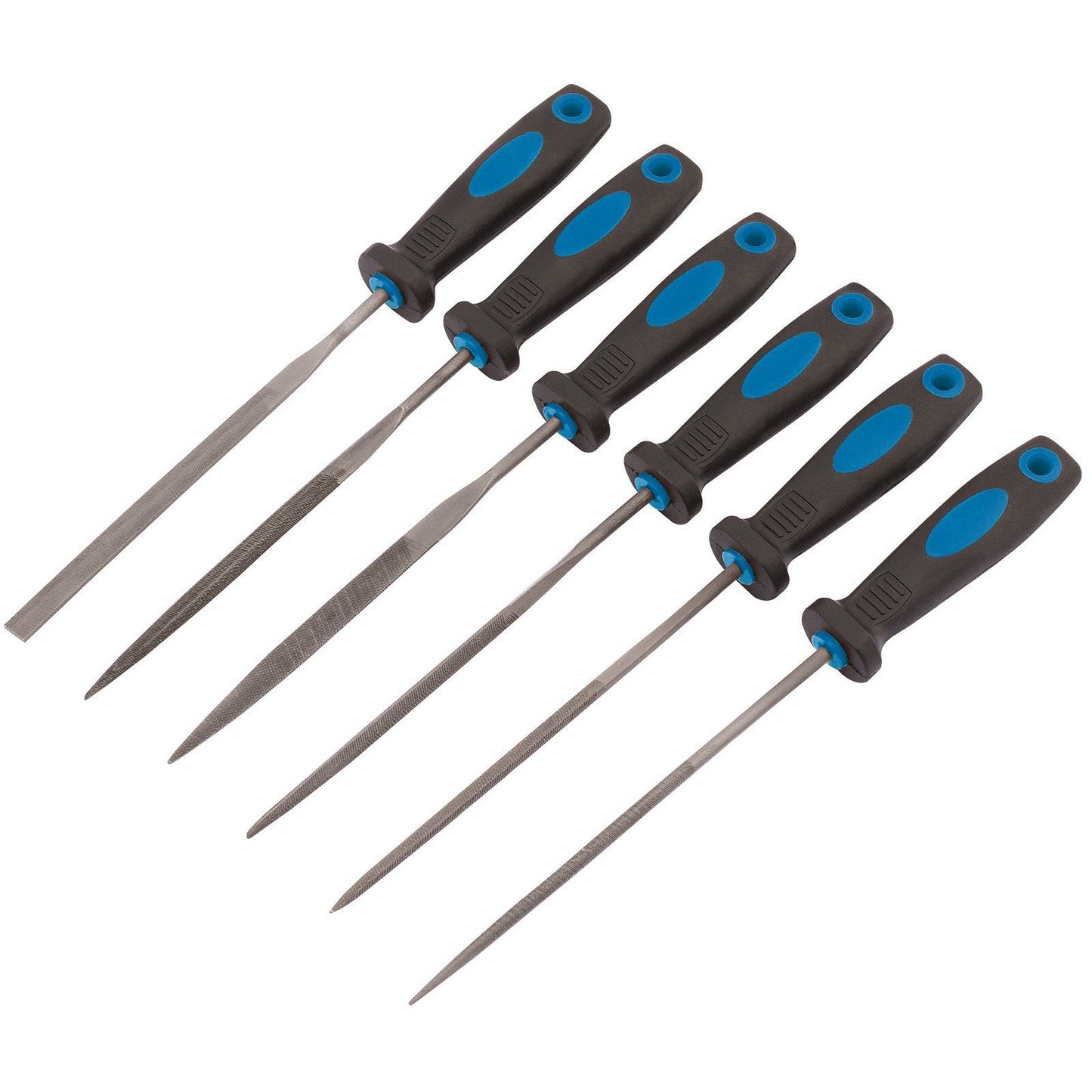 Draper Needle File Set High Carbon For Metalwork Soft Grip Jewellers Micro Small - 83480