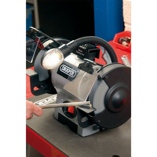 Draper 150mm Bench Grinder With Worklight (370W) GD625L