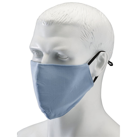 Draper Light Fabric Reusable Face Masks, Blue (Pack of 2) FCMLB (94702)