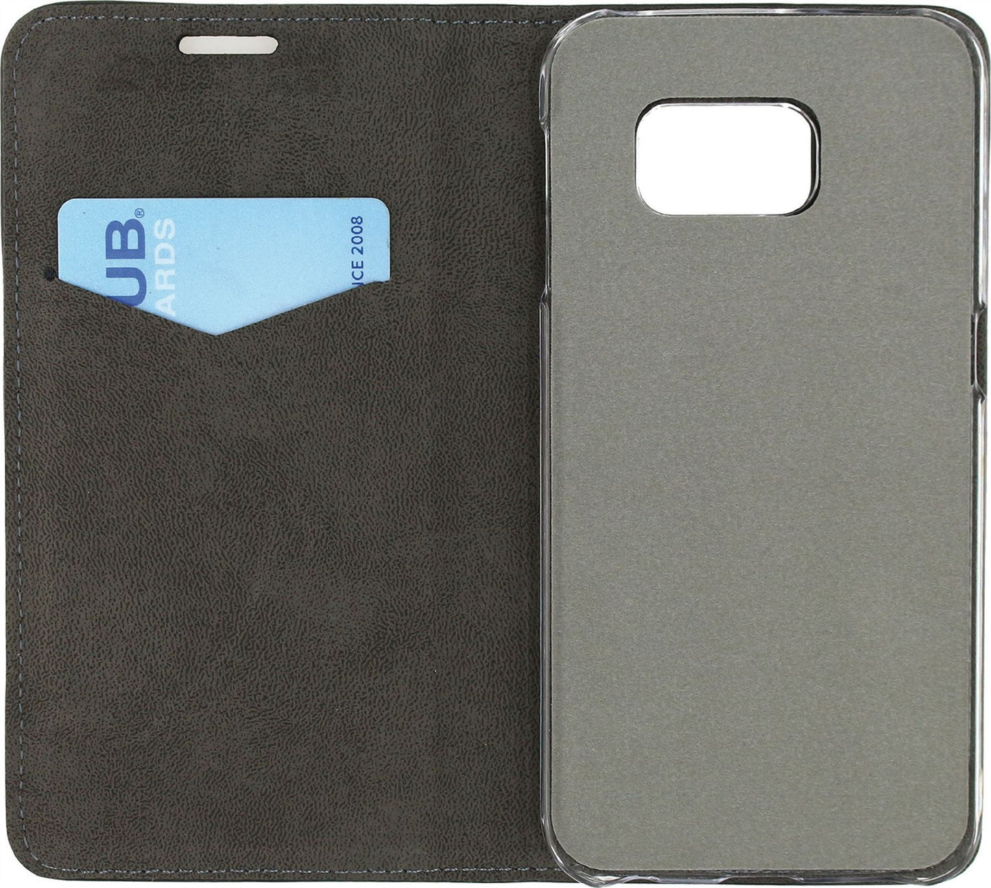 Mobilize Smartphone Premium Magnet Book Case Samsung Galaxy S6 Edge Black (LL)  MOB-22011 Tracked