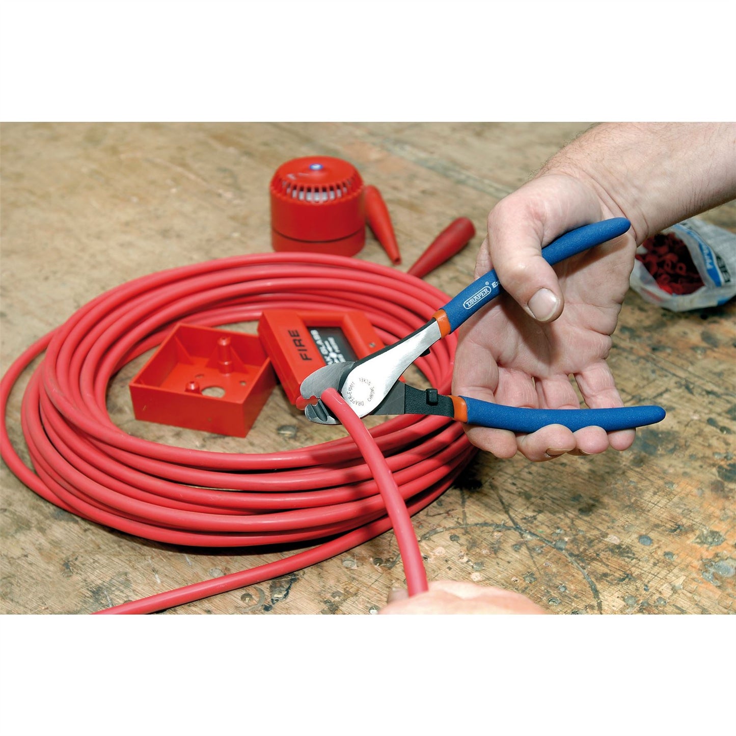 Draper 1x Expert 210mm Copper or Aluminium Cable Shear Professional Tool 39258