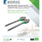 Konig 20m High Speed HDMI Cable Grey for LCD/LED/OLED/PLASMA TV