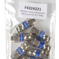 Macab 10x 6mm F-connector RG-6T