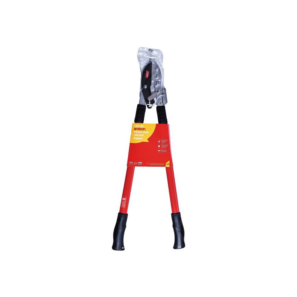 Diy Tools Heavy Duty Ratchet Lopper 43mm Larger Tree Branches Hedges Bushes - U2870