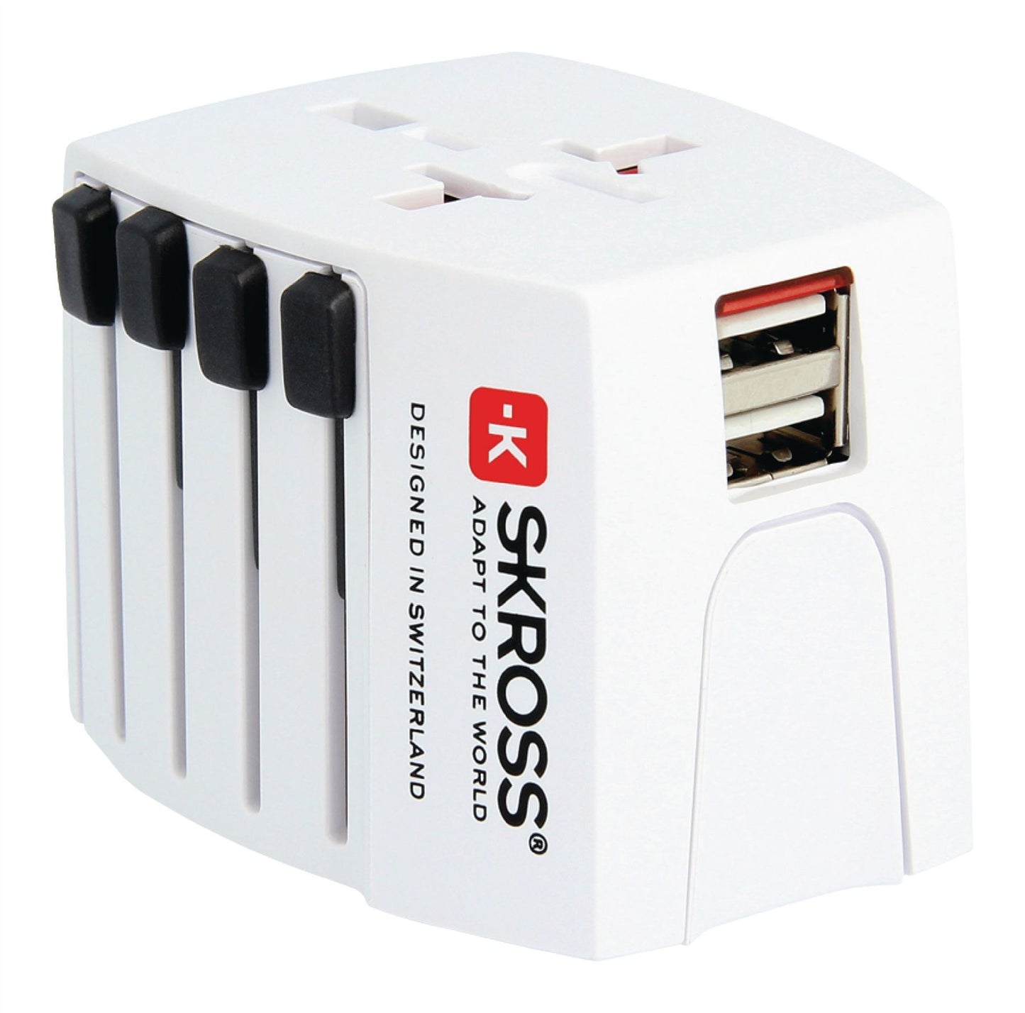 Skross Travel Adapter Combo to World-to-Switzerland Earthed SKR1302940
