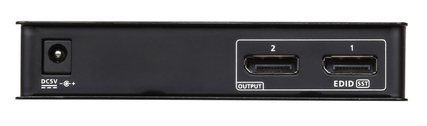 Aten 2-Port DisplayPort Splitter/Extender 2 Way 4K 1080p for PC/Media Player