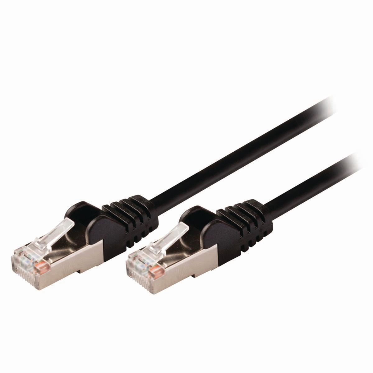 Nedis Cat 5e SF/UTP Network Cable RJ45 Male to RJ45 Male 3m Black CCGP85121BK30