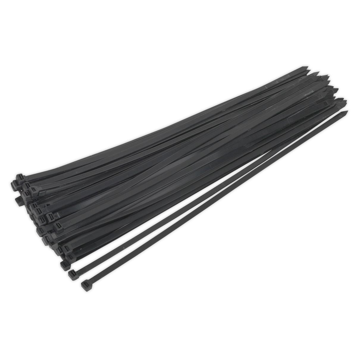 Sealey Cable Tie 650 x 12mm Black Pack of 50 CT65012P50