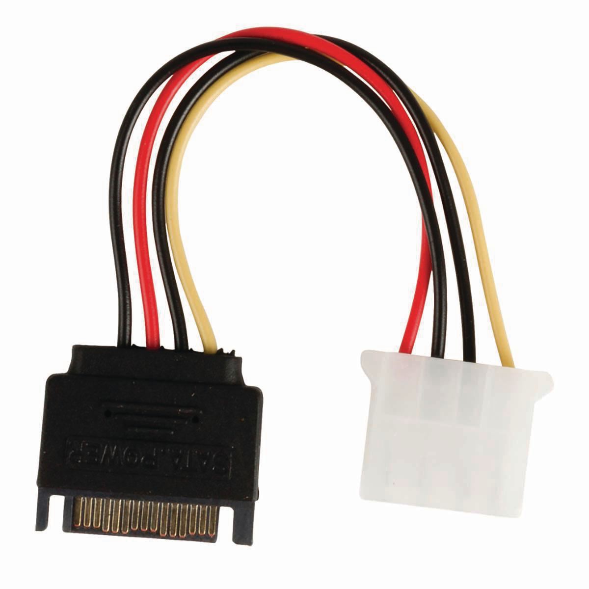Nedis Internal Power Cable SATA 15-pin Male to Molex Female 0.15m Various