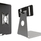 Omnimount iPad stand for iPad Mini, mini case silver with black