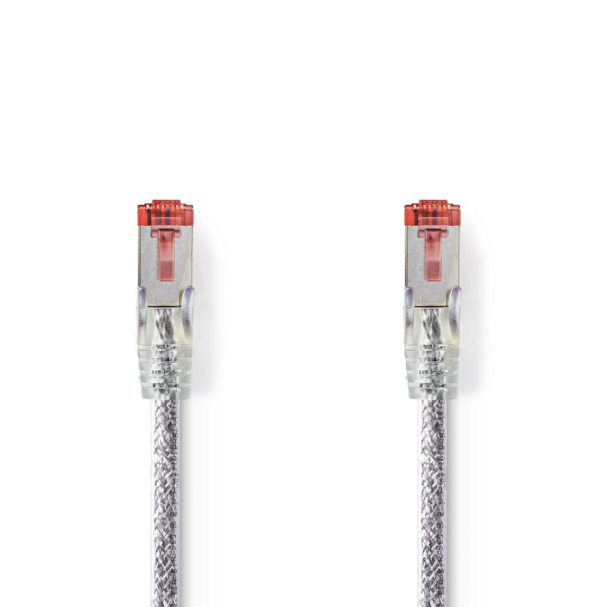 Nedis Cat 6 S/FTP Network Cable RJ45 Male to RJ45 Male 1m Transparent