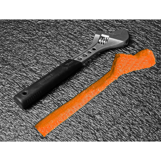Sealey Easy Peel Shadow Foam Orange/Black 1200 x 550 x 50mm SF50OR
