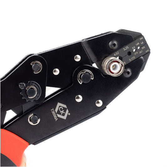 CK Tools Ratchet Crimping Pliers for Coax - BNC,TNC T3698A