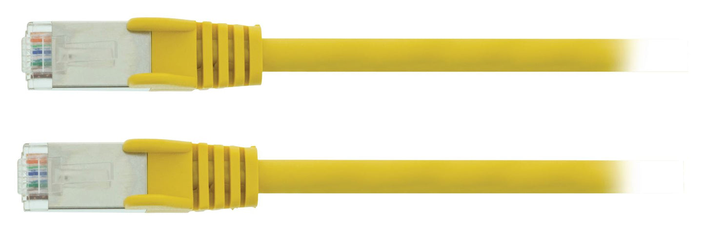 Valueline CAT5e SF/UTP Network Cable RJ45 (8P8C) Male to RJ45 Male 20m Yellow