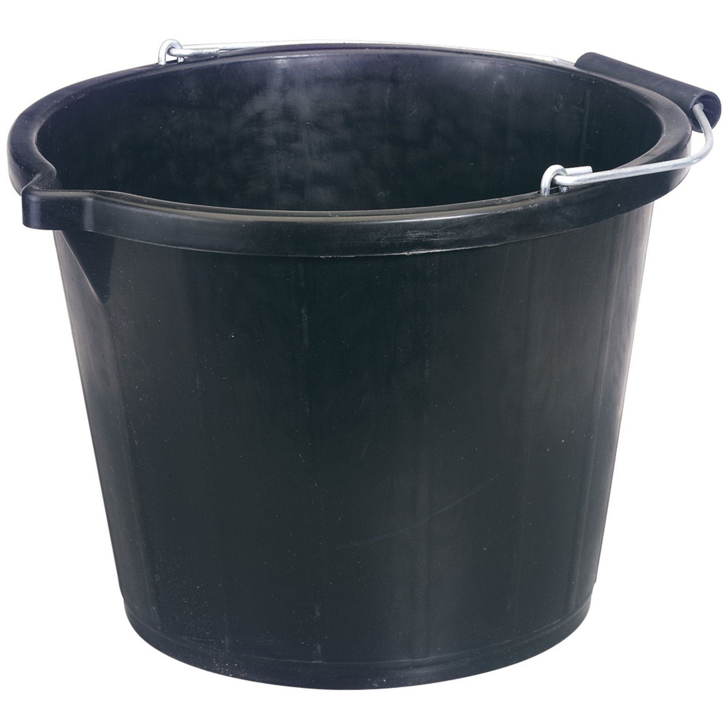 Draper 14.8 Litre Garden/Car Wash Cleaning Water Carry Bucket - Black - 31687