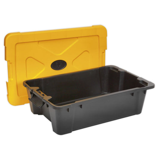 Sealey Composite Stackable Storage Box with Lid 27L APB27