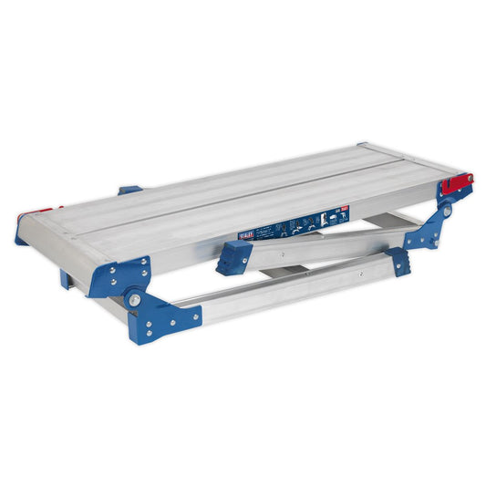 Sealey Aluminium Folding Platform 2-Tread EN 131 APS2E