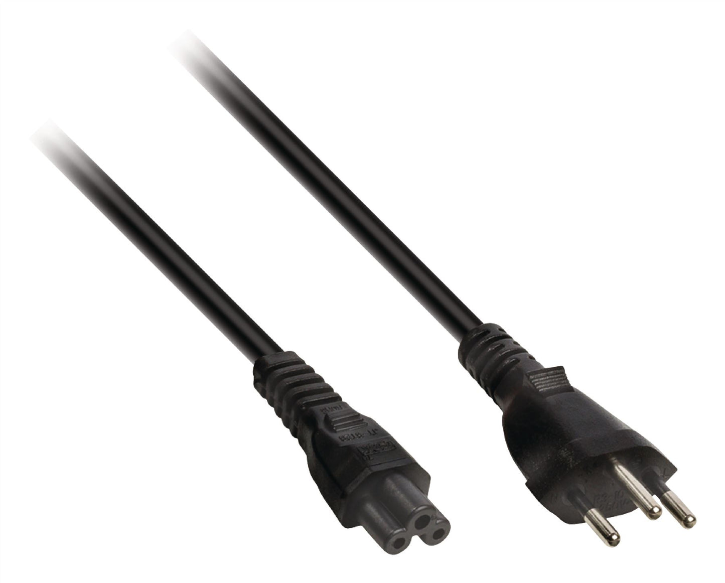 Valueline Power cable Swiss plug male to IEC-320-C5 5m black