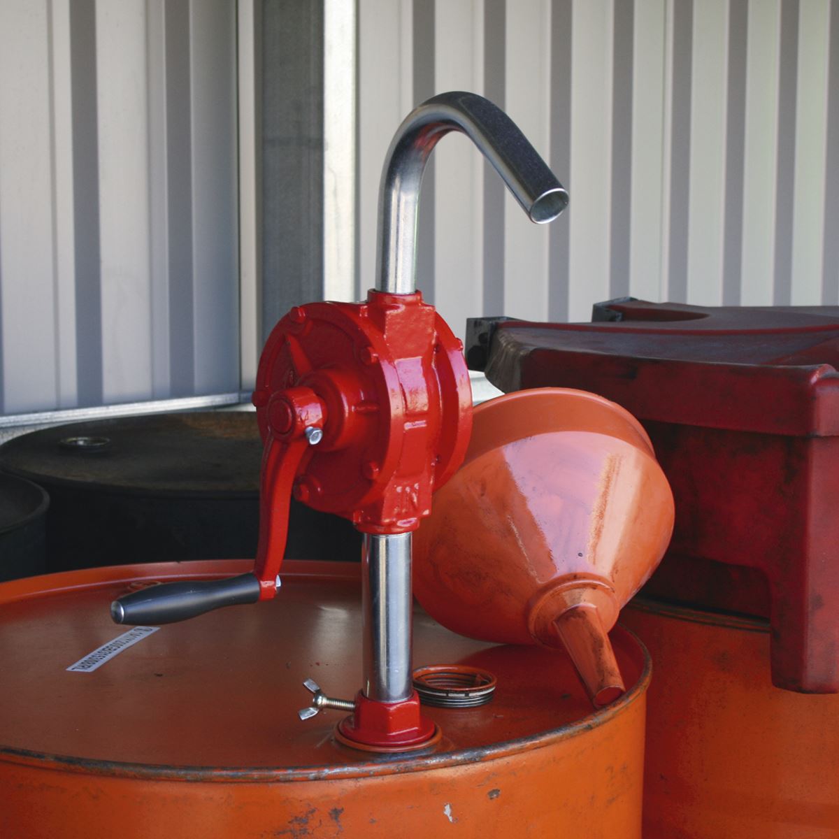 Sealey Rotary Oil Drum Pump 0.3L/Revolution TP54