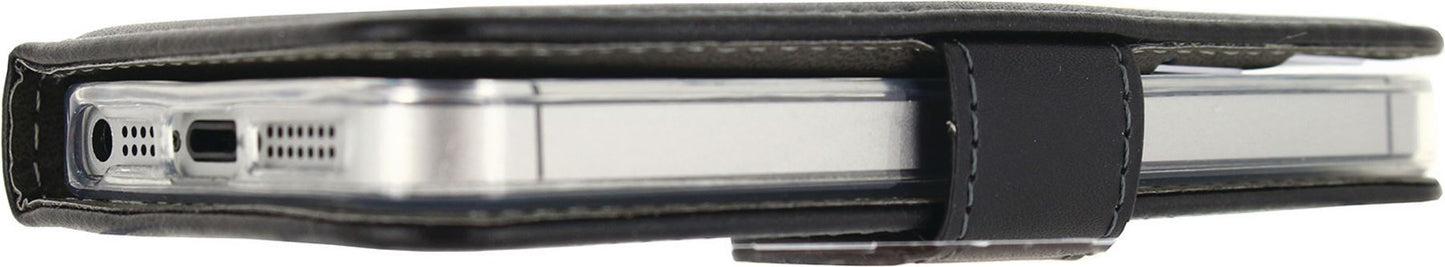 Mobilize Smartphone Gelly Wallet Book Case Apple iPhone 5 / 5s / SE Black