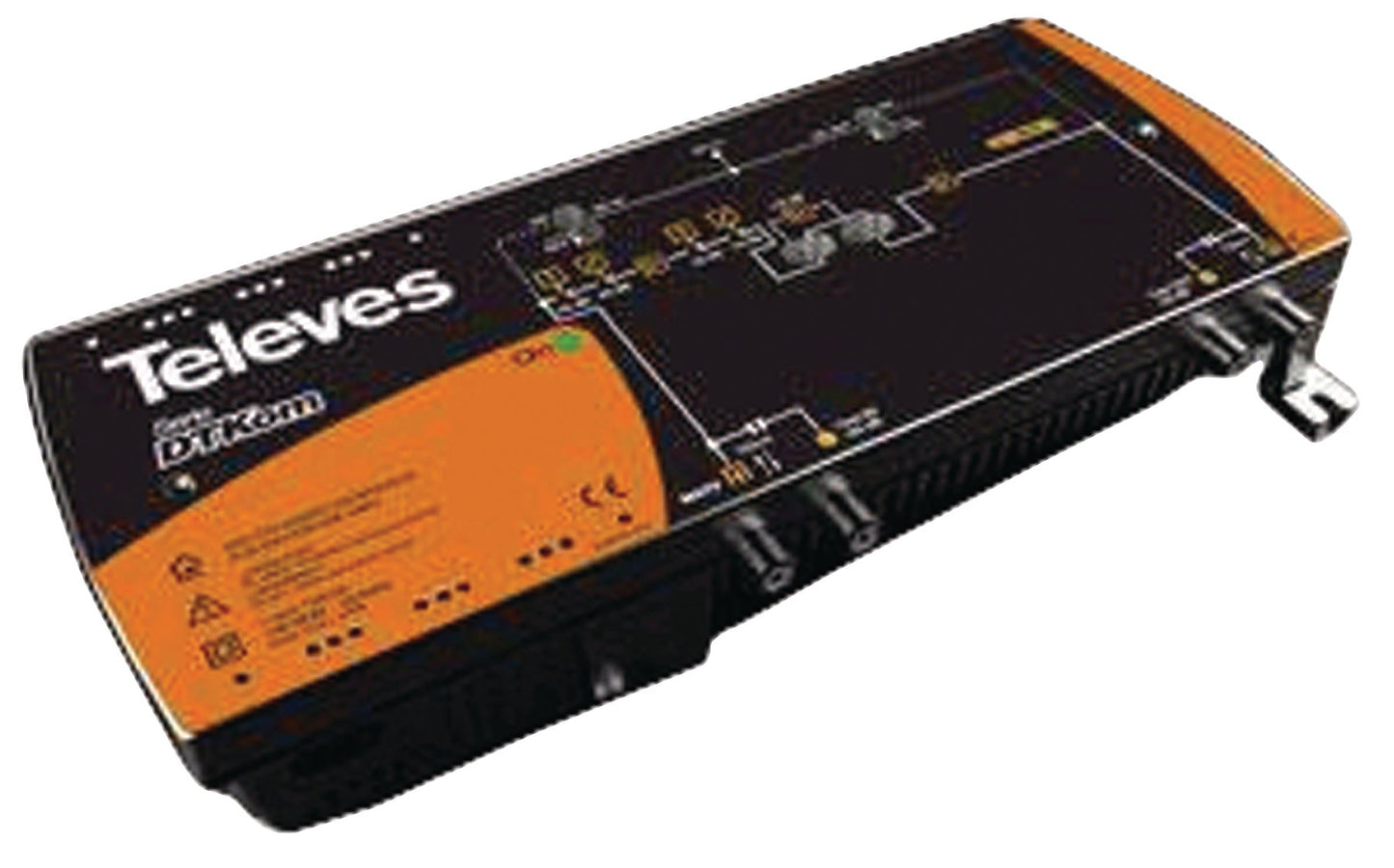 Televa's CATV Amplifier 53 dB 47-862 MHz 2 Outputs F2155338