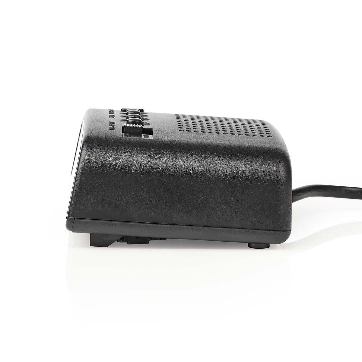 Nedis Digital Alarm Clock 0.6" LED Snooze