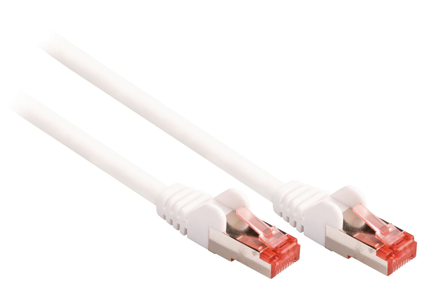 Valueline CAT6 S/FTP Network Cable RJ45 (8P8C) Male to RJ45 Male 0.50m White