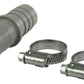 HQ Extension piece + 2 hose clips (16 to 27 mm) 22 x 22 mm