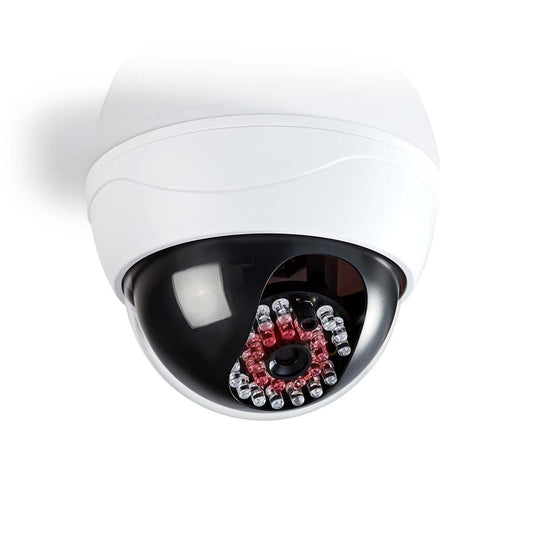 Nedis Dummy Security Camera Dome IP44 White DUMCD20WT