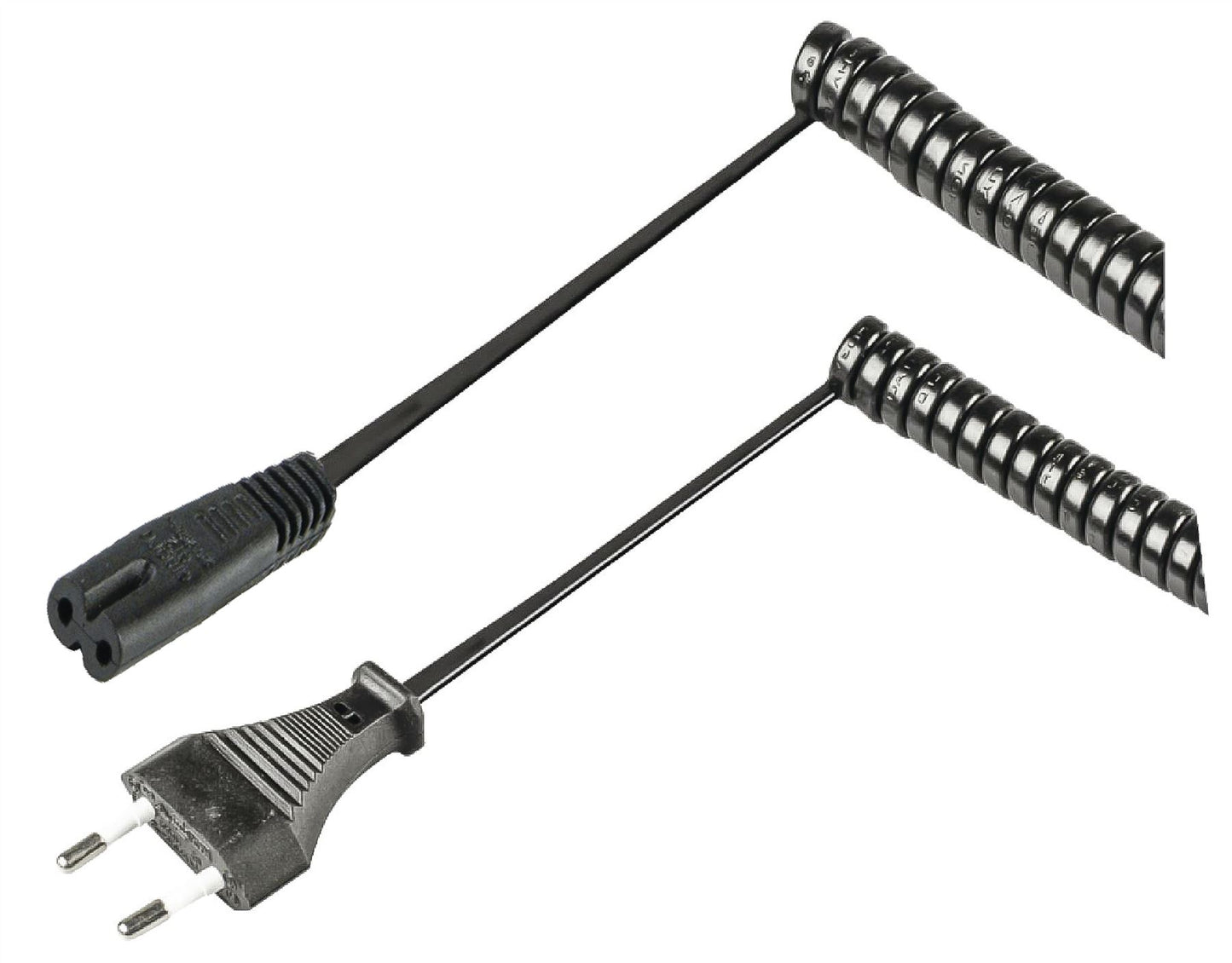 Valueline Power cable Euro plug male to IEC-320-C7 2m black