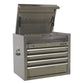 Sealey Topchest 4 Drawer 675mm Stainless Steel Heavy-Duty PTB66004SS
