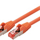 Valueline CAT6 S/FTP Network Cable RJ45 (8P8C) Male to RJ45 Male 0.25m Orange