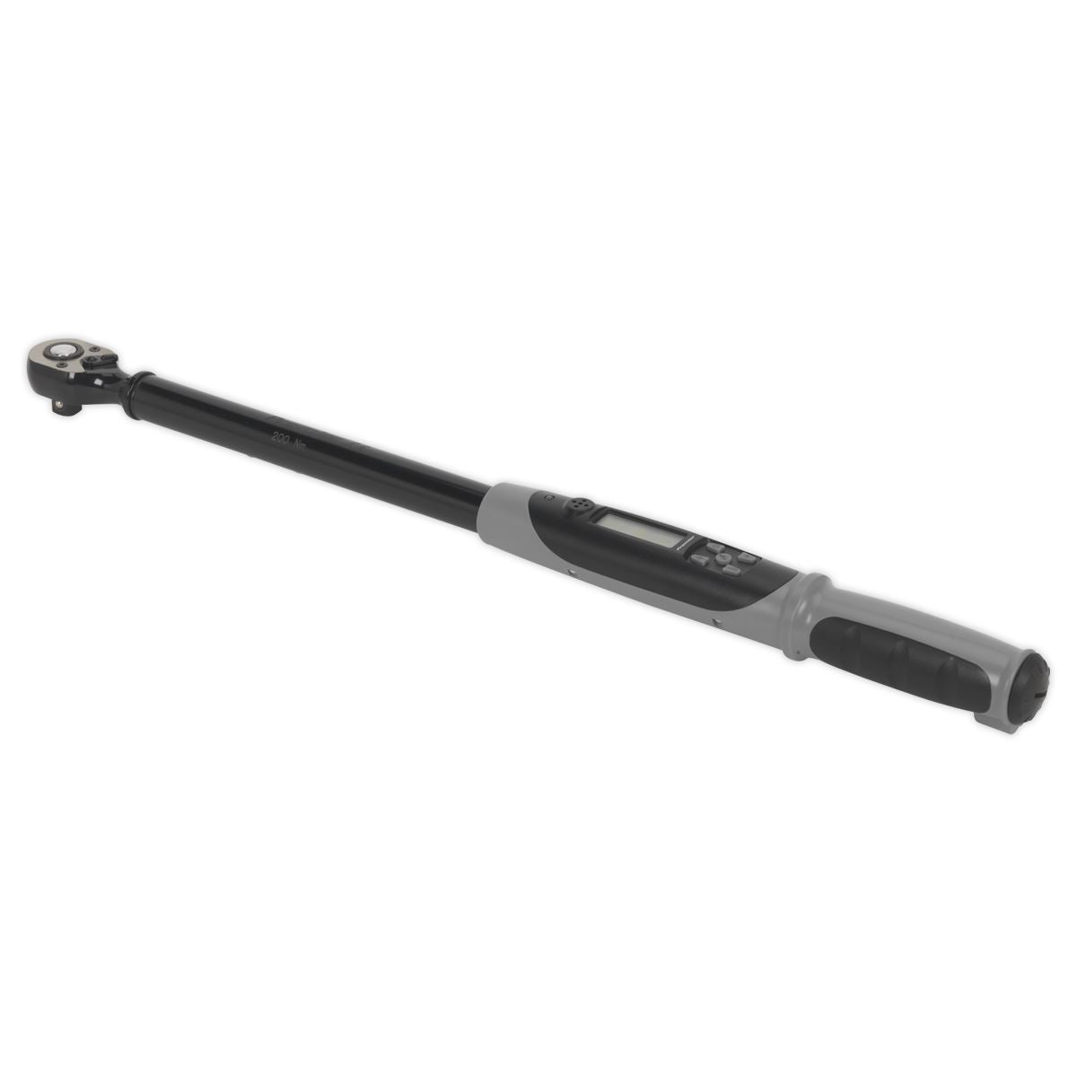 Sealey Angle Torque Wrench Digital 1/2"Sq Dr 20-200Nm Black Series STW306B