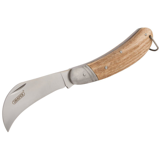 Draper 17558 GBKHER/FSCA Budding Knife with FSC Certified Oak Handle